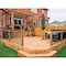 Nuvo Iron 36 in LONG x 3/4 in WIDE BLACK SQUARE TUBING GALVANIZED STEEL BALUSTERS, 10PK SQPS36 - alternate 3
